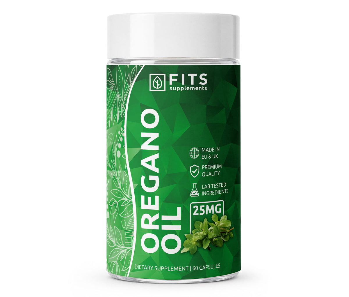 Oreganový olej 25mg 60 kapslí