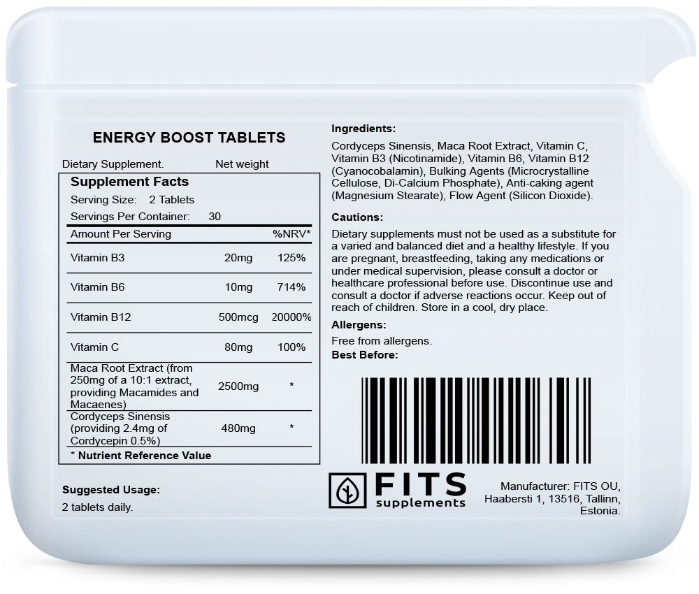 Energy Boost 60 tablet