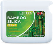 Bamboo Silica 200mg 60 capsules - FITS Dietary Supplements