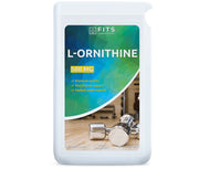 L-Ornithine 500mg 90 capsules - FITS Dietary Supplements