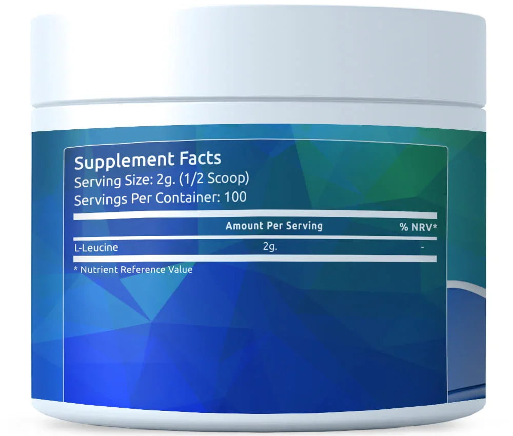 L-Leucine powder 200g - FITS Dietary Supplements
