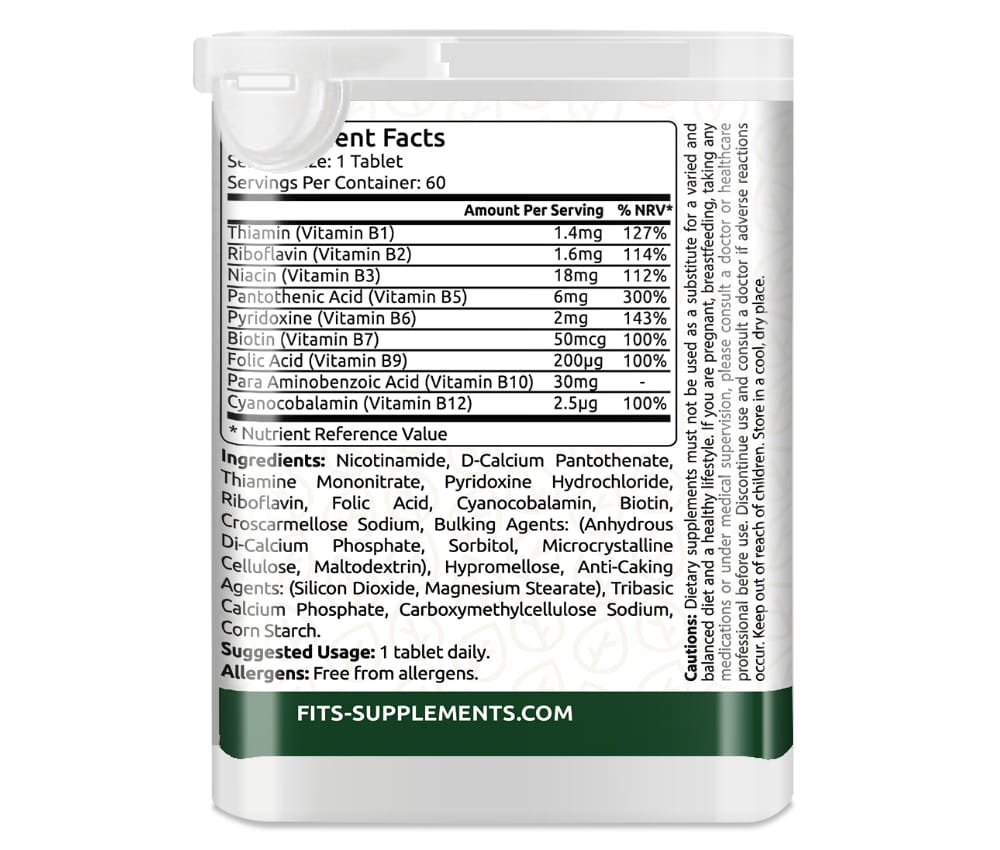 Vitamin B Complex 60 tablets