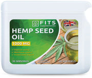Hemp seed oil 1000mg 30 capsules - FITS Dietary Supplements