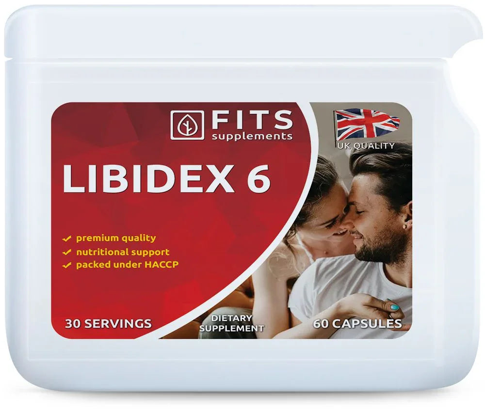 Libidex 6 60 capsules - FITS Dietary Supplements