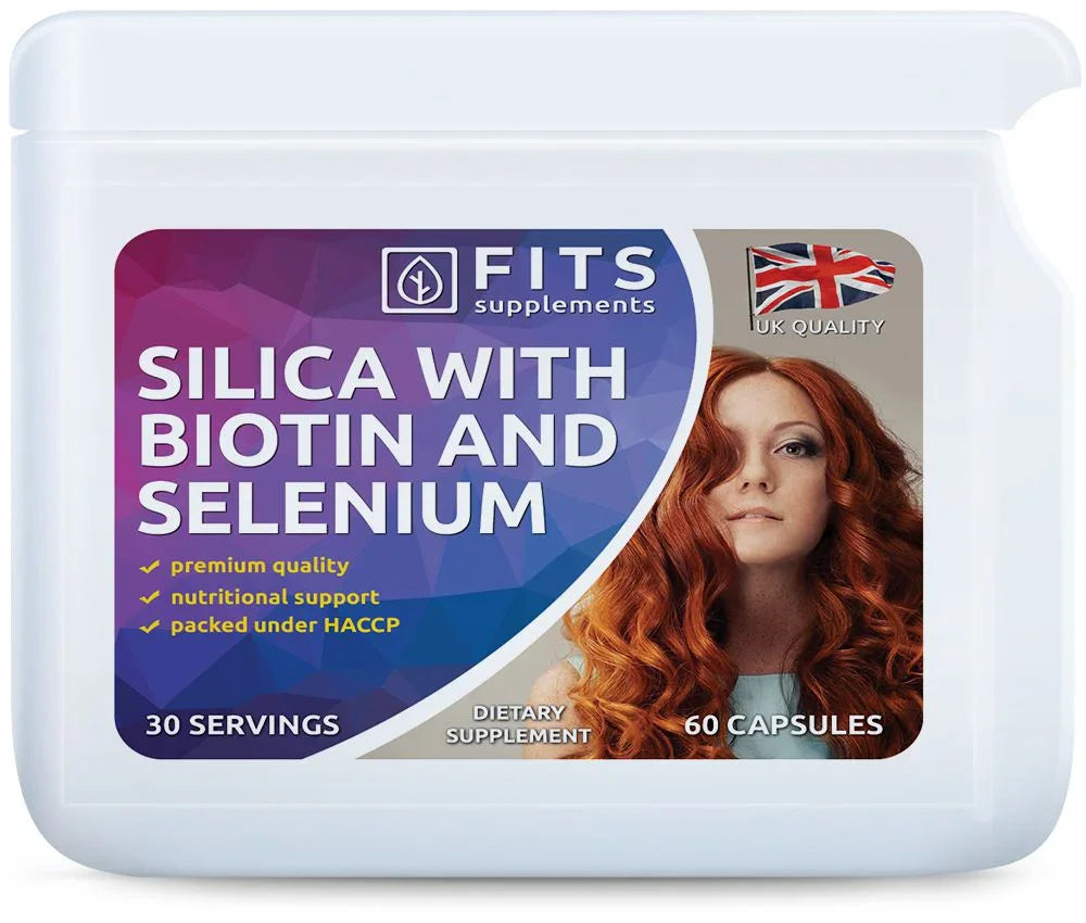 Silica with Biotin and Selenium 60 capsules - FITS Dietary Supplements