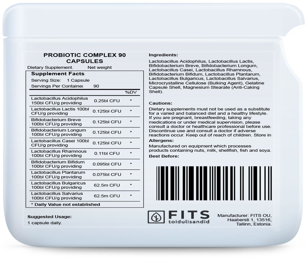 Probiotický komplex 90 kapslí