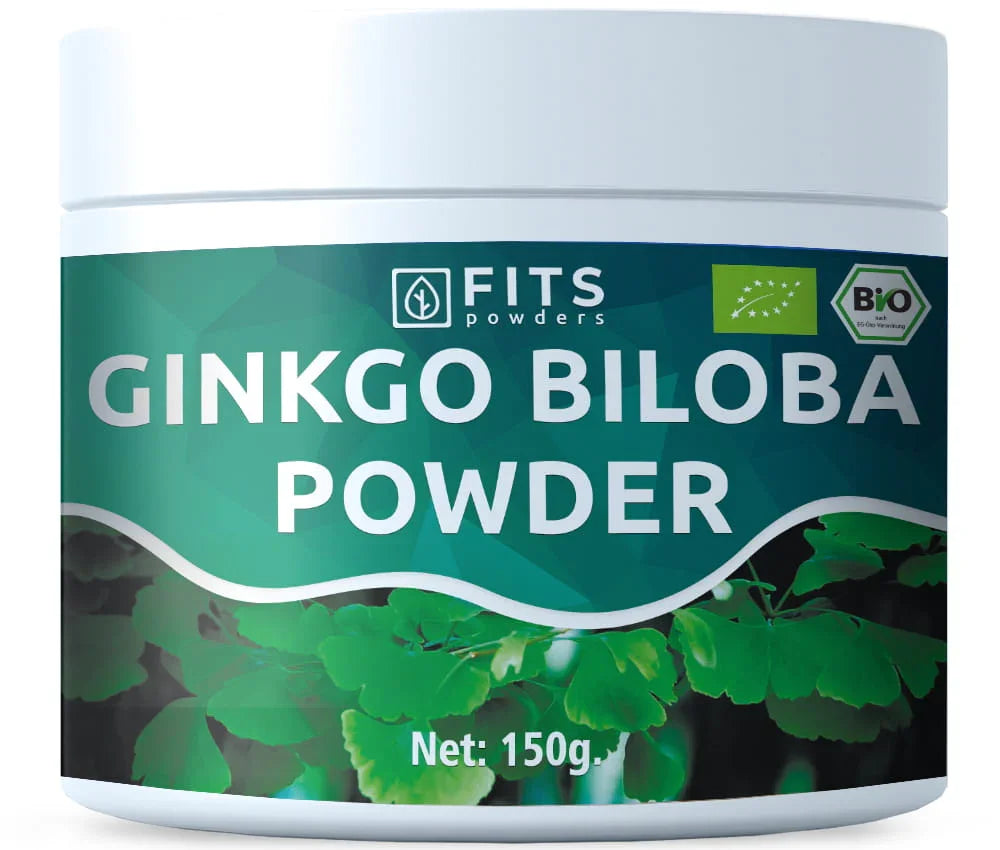 Ginkgo Biloba powder 150g - FITS Dietary Supplements