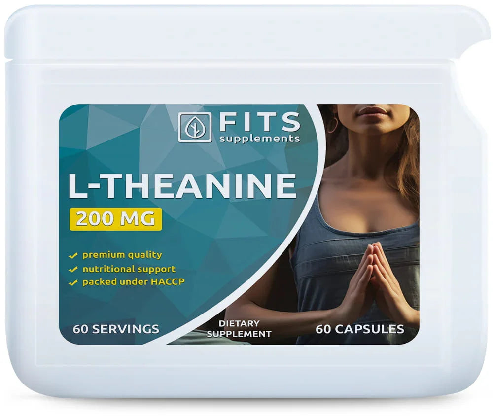 L-Theanine 200mg 60 capsules - FITS Dietary Supplements