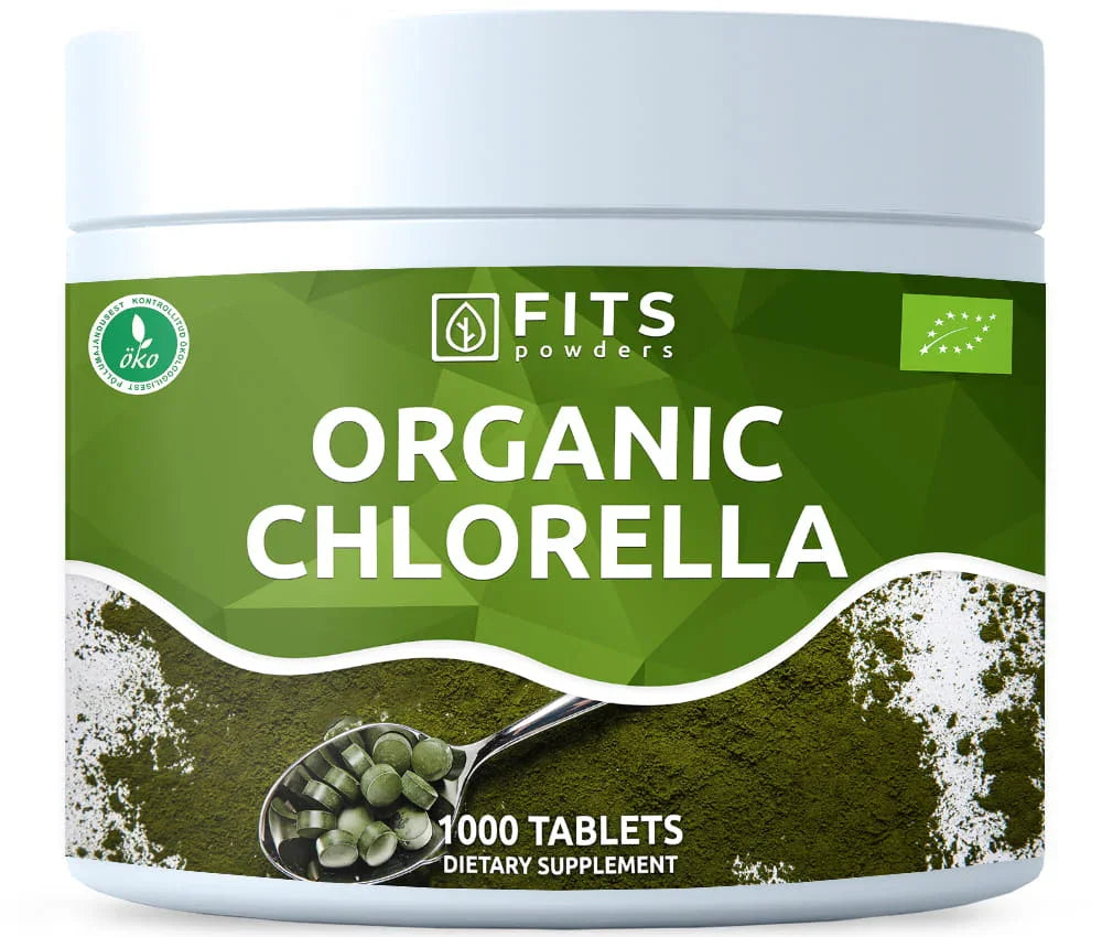 Chlorella BIO 500mg 1000 tablets - FITS Dietary Supplements