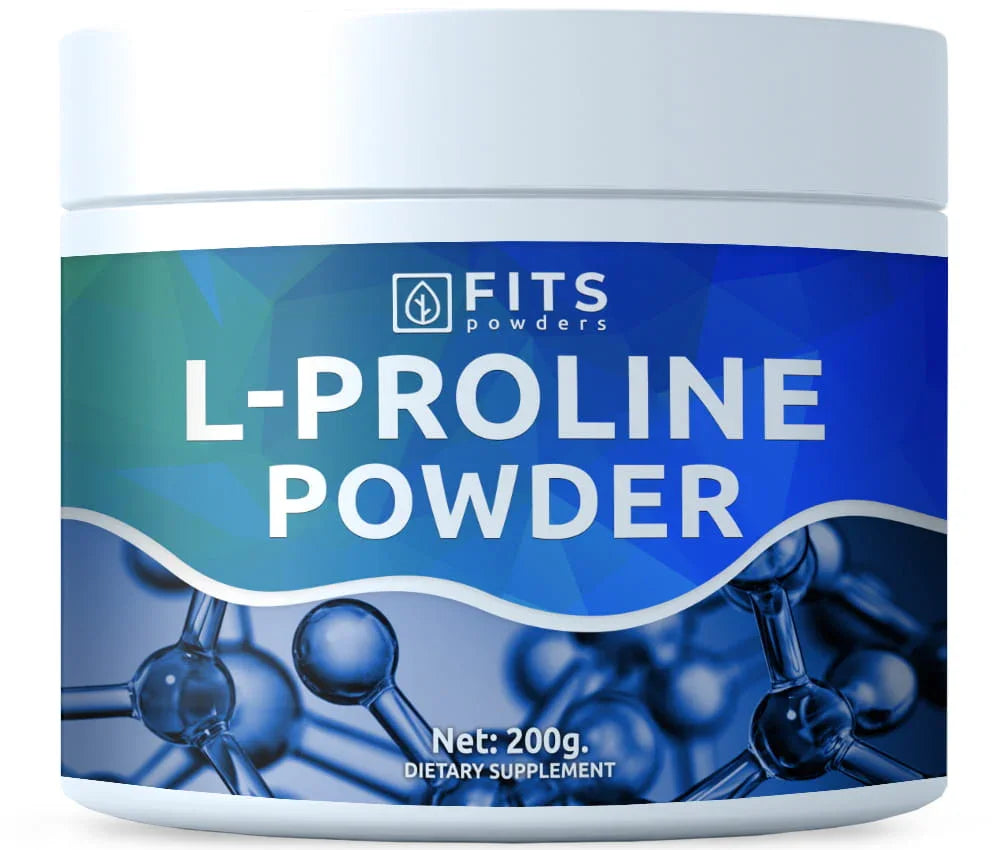 L-Proline powder 200g - FITS Dietary Supplements