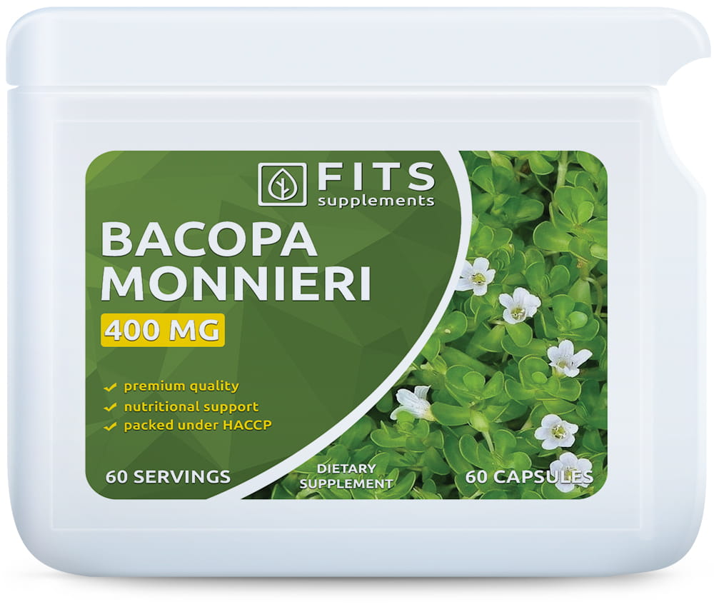 Bacopa Monnieri 400mg 60 kapslí