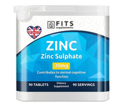 Zinc 30mg 90 tablets - FITS Dietary Supplements
