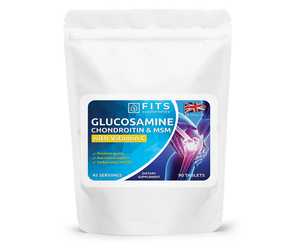 Glukosamin, chondroitin, MSM a vitamín C 90 tablet