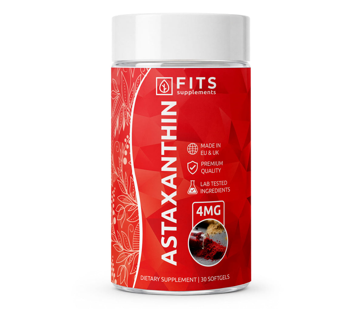 Astaxanthin 4mg 30 softgels