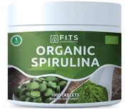 Organic Spirulina 1000 tablets - FITS Dietary Supplements