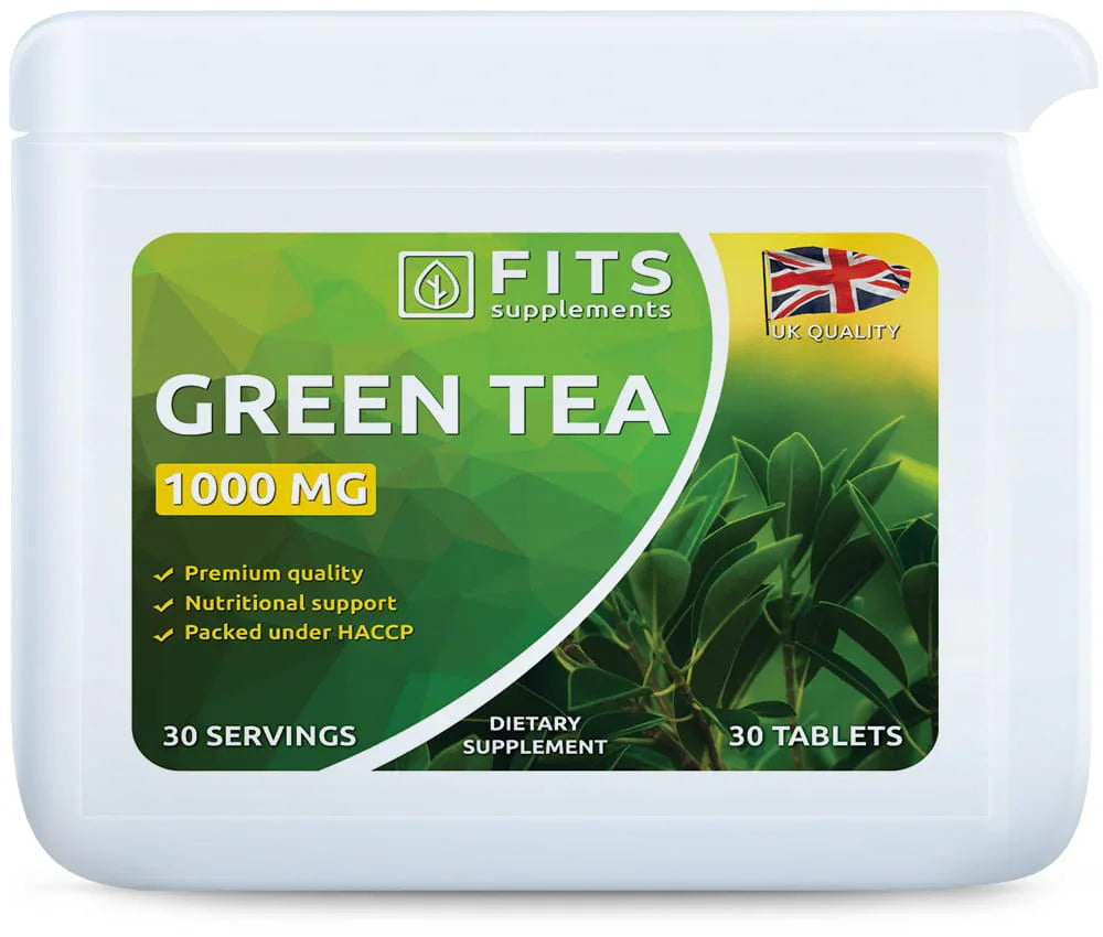 Green Tea 1000mg 30 tablets - FITS Dietary Supplements