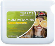 Multivitamins for 11-18 Years Old 60 tablets - FITS Dietary Supplements
