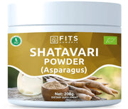 BIO Organic Shatavari (Asparagus) powder 200g - FITS Dietary Supplements
