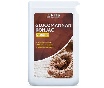 Glukomannan Konjak Silný 600mg 90 kapslí