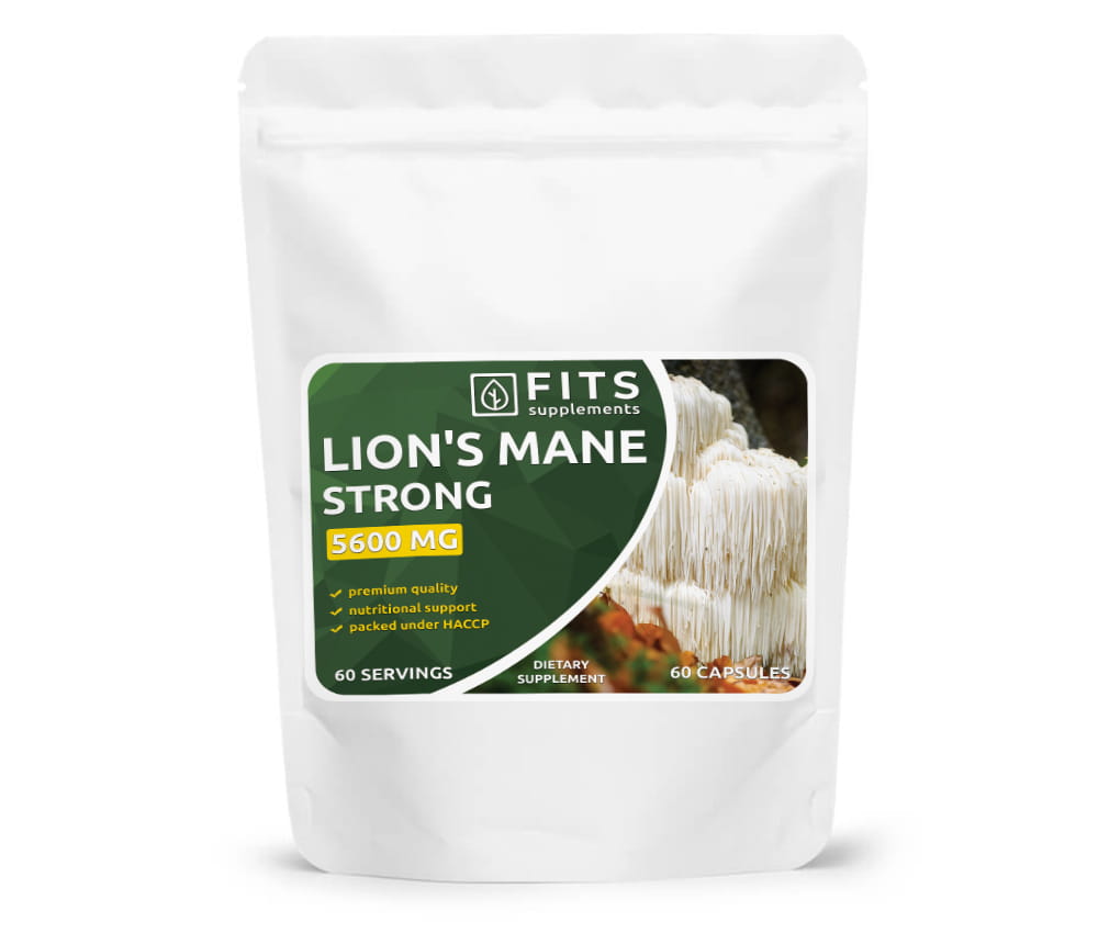 Lion's Mane Strong 5600mg 60 kapslí