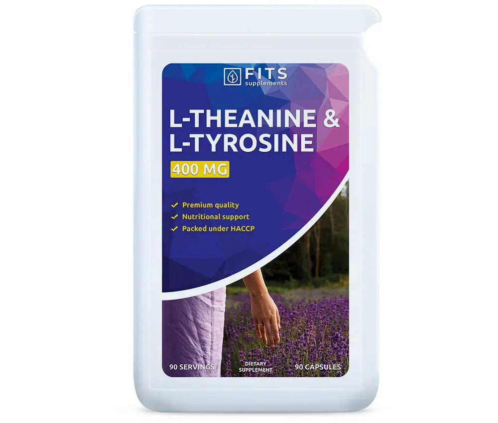 L-Theanine and L-Tyrosine 90 capsules - FITS Dietary Supplements