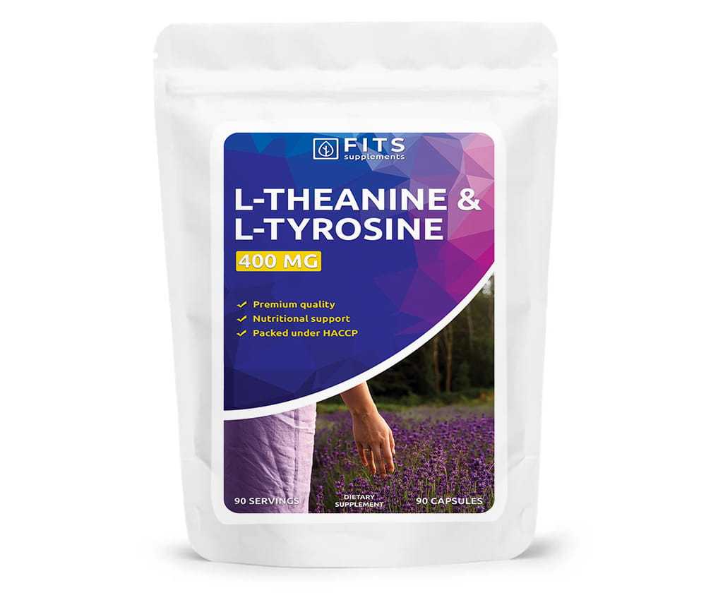 L-Theanin a L-Tyrosin 90 kapslí