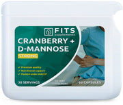 Cranberry extract & D-mannose 60 capsules - FITS Dietary Supplements