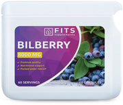 Bilberry Strong 8000mg 60 capsules - FITS Dietary Supplements