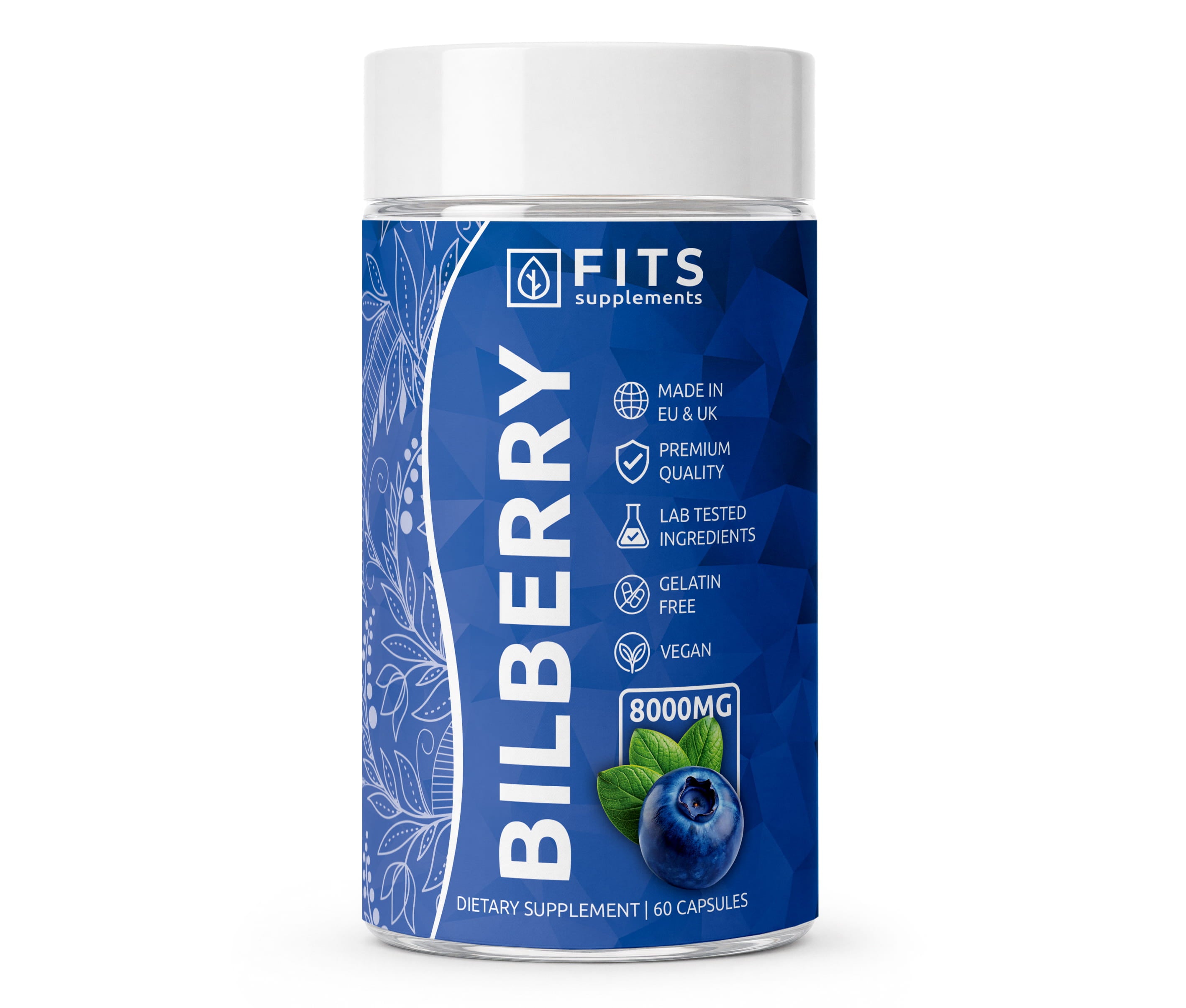 Borůvka Strong 8000mg 60 kapslí