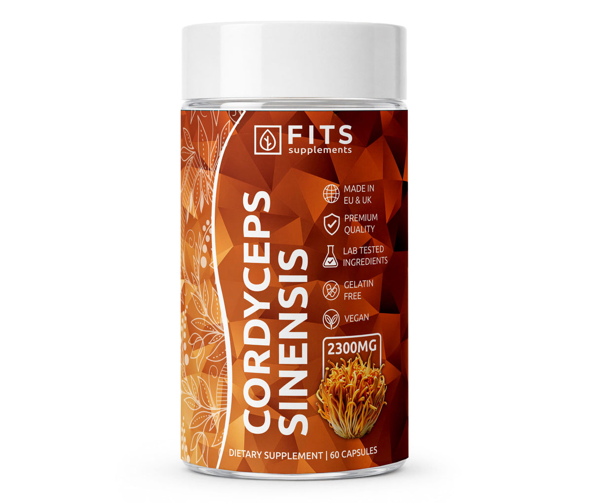 Cordyceps Sinensis Silný 2300mg 60 kapslí