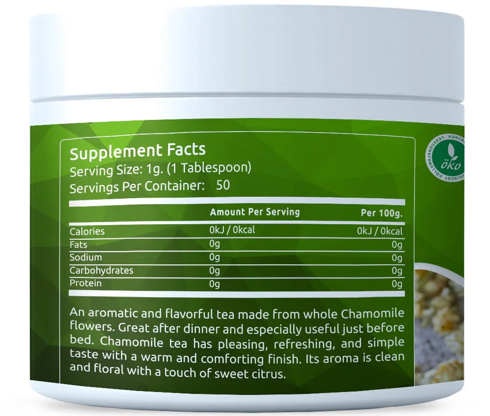 Organické květy heřmánku 50g