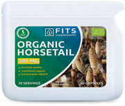 Organic Horsetail 300mg 60 capsules - FITS Dietary Supplements