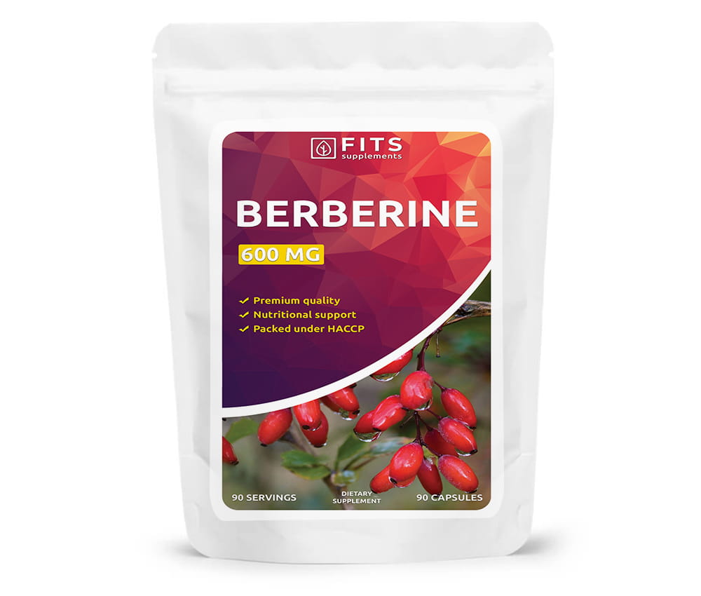 Berberine HCL Strong 600 mg 90 kapsúl