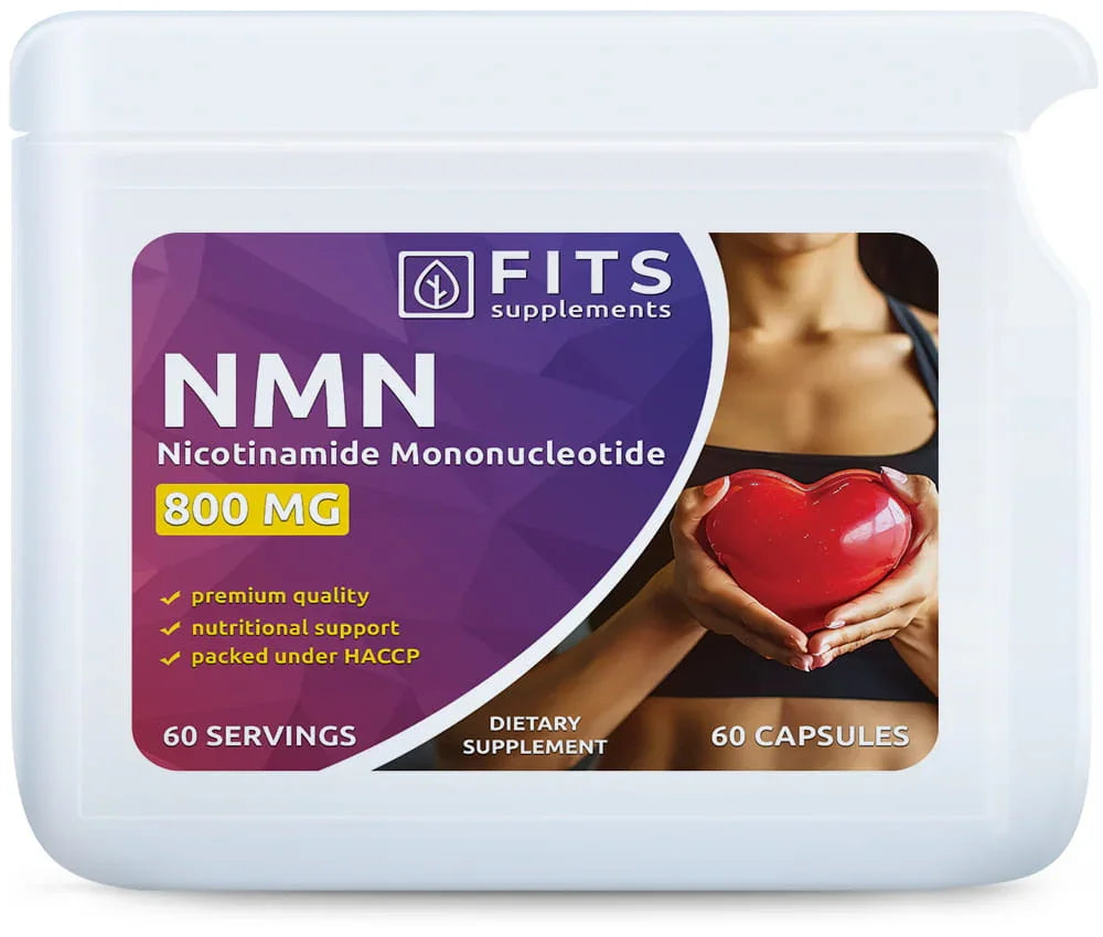NMN Strong 800mg 60 capsules - FITS Dietary Supplements
