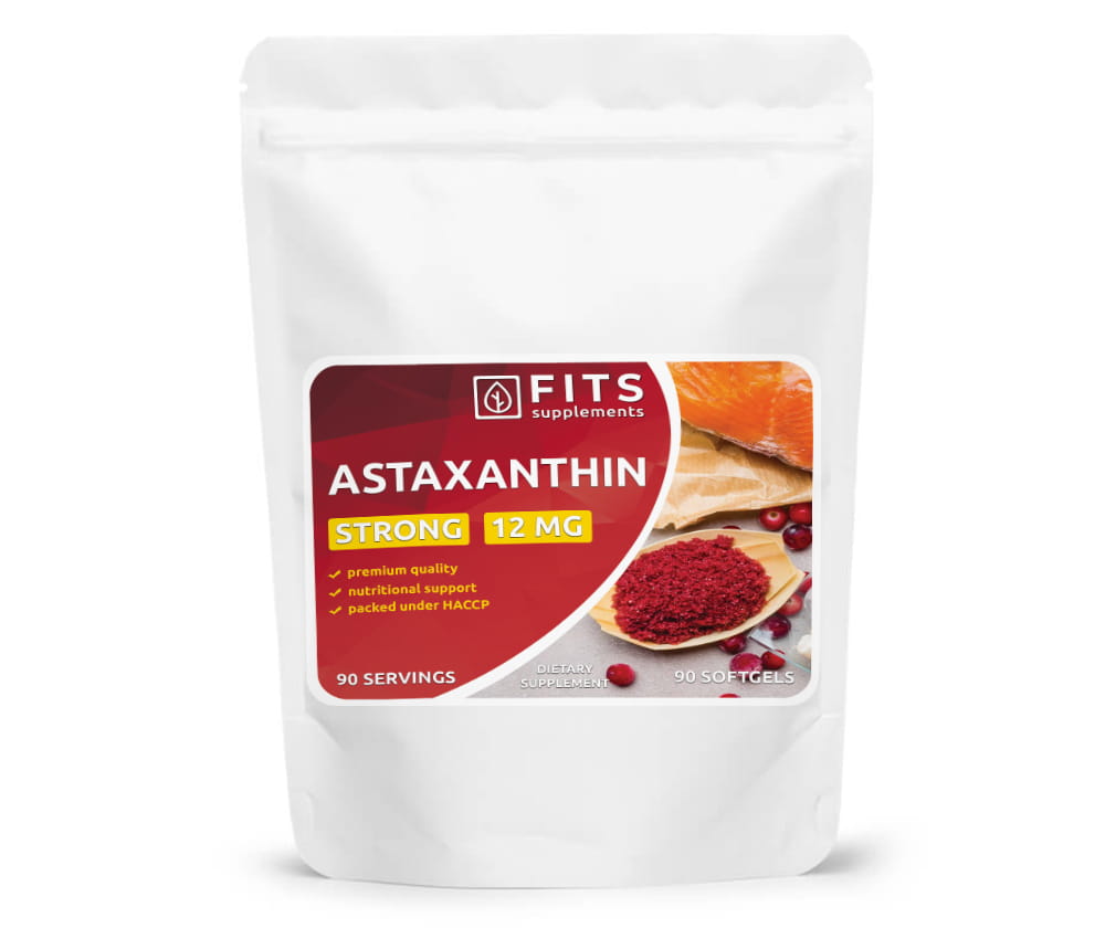 Astaxanthin Strong 12mg 90 softgels
