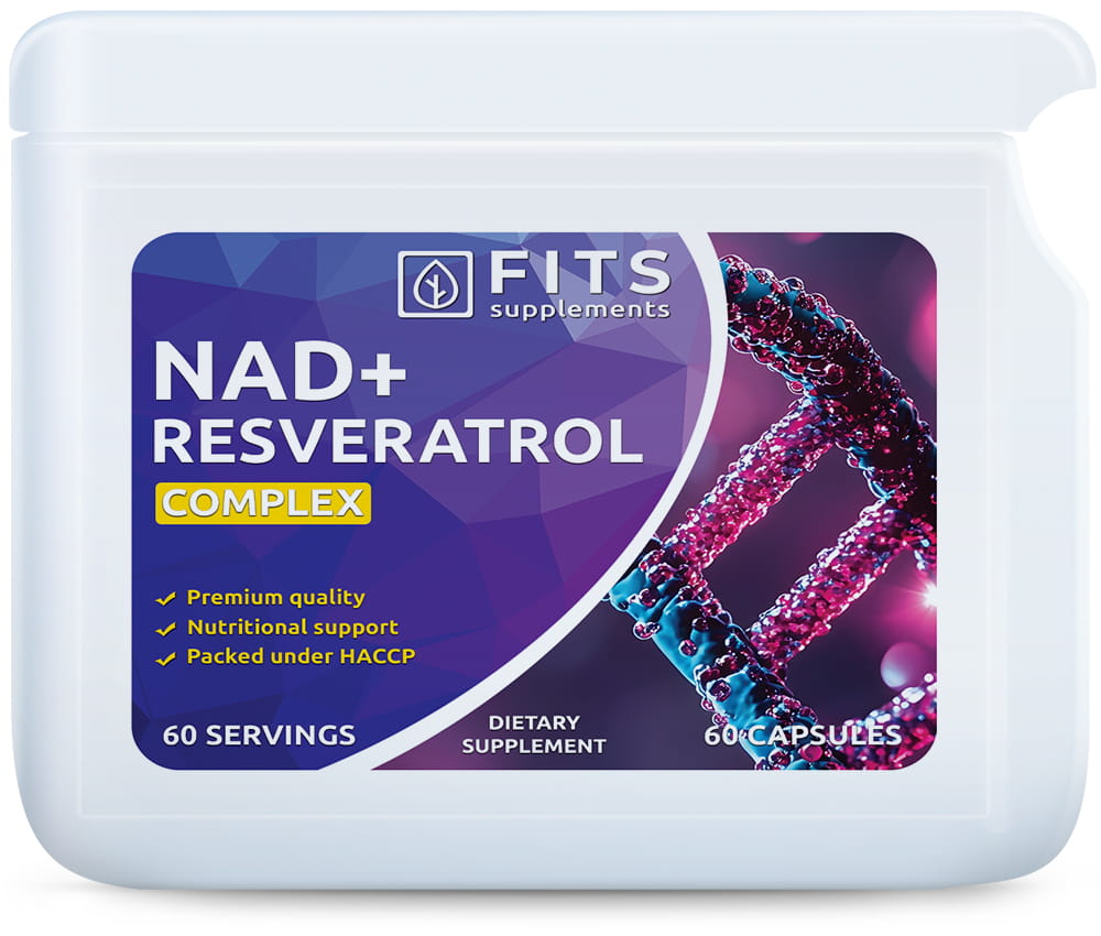 NAD+ a Resveratrol 60 kapslí
