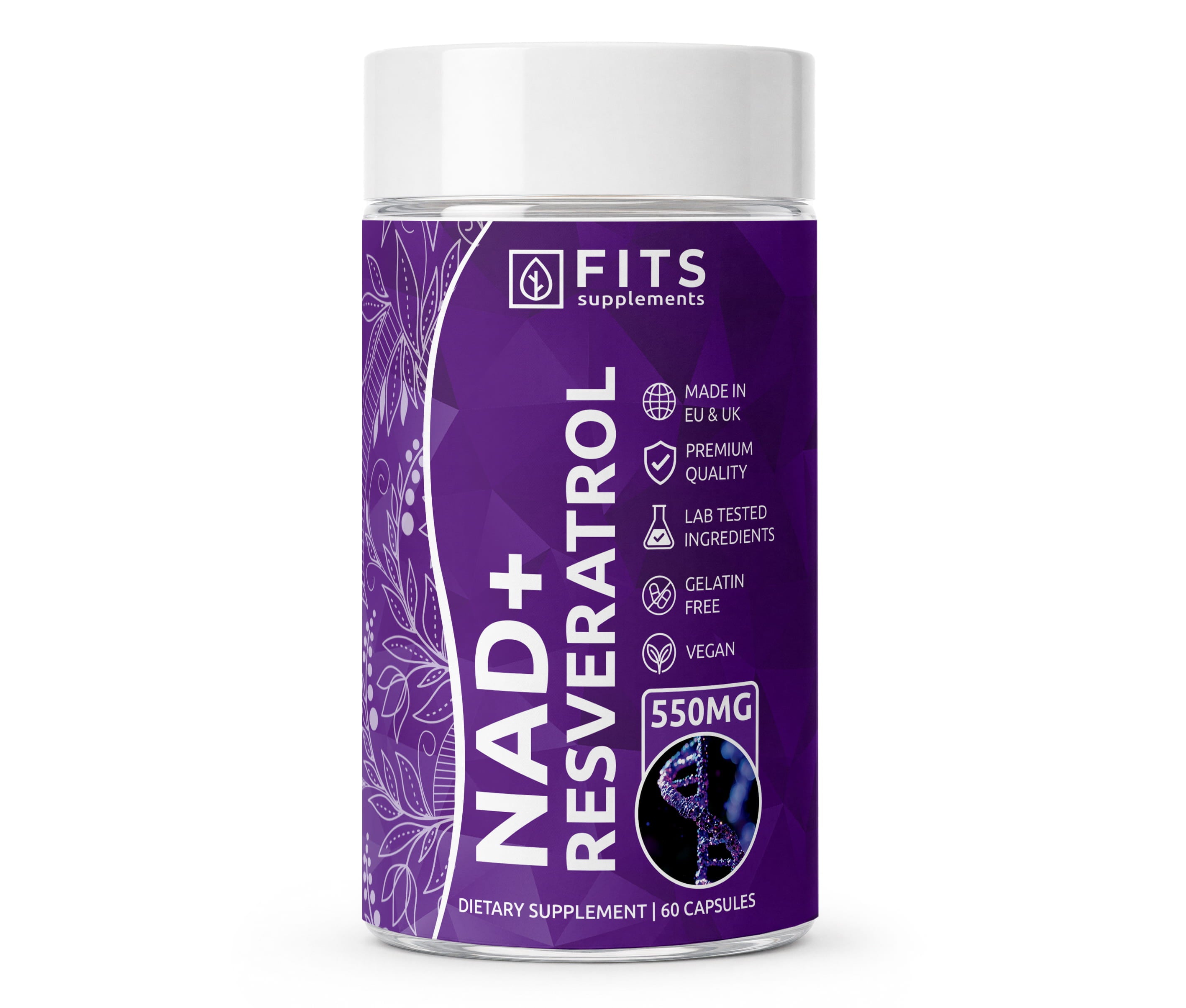 NAD+ a Resveratrol 60 kapslí